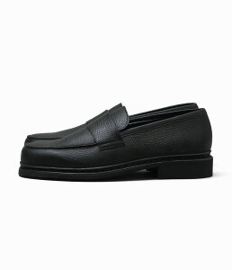 ARPENTEUR ''MIRAGE MOC'' (BLACK GRAINED CALF LEATHER)