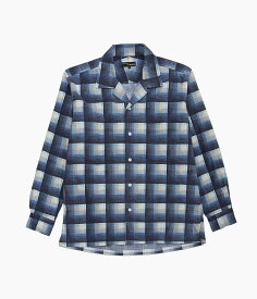 MOJITO ''ABSHINTH SHIRT BAR.2.0 COTTON FLANNEL PLAID'' (BLUE)