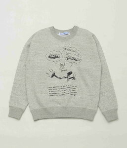 OLDMAN'S TAILOR ''VACUUM BOY SWEAT SHIRT'' (HEATHER GRAY)