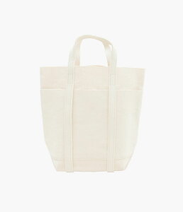 AMIACALVA ''WASHED CANVAS 4POCKETS TOTE (S)'' (WHT)