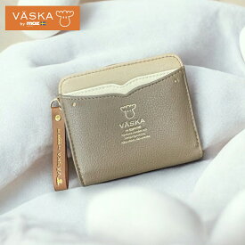 【お買い物マラソンクーポン対象】【期間限定40％OFF★】VASKA by moz ベスカバイモズ シルフィー ラウンドファスナー札入れ モズ モズ財布 moz VASKA ヘラジカ 財布 コンパクト財布 折り財布 二つ折り財布 サイフ 多機能 カード収納 レディース ガールズ 雑貨 プレゼント