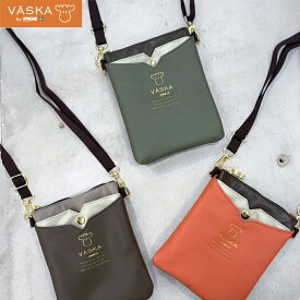 【クーポン利用で10％OFF】【大感謝祭★当店P10倍】VASKA by moz ベスカバイモズ シルフィー 縦型 ショルダーバッグ モズ ポシェット ミニショルダー ショルダーバッグ お出かけショルダー 小さめ サブバッグ 財布 カード収納 レディース ガールズ ギフト プレゼント