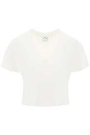 COURREGES クレージュ ホワイト White Tシャツ レディース 8283171913877 【関税・送料無料】【ラッピング無料】 ba
