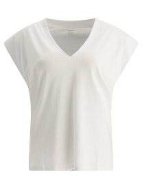 FRAME フレーム ホワイト White Tシャツ レディース 7947356930197 【関税・送料無料】【ラッピング無料】 ba