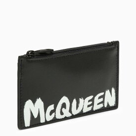 【毎月1日はエントリーでポイント3倍！】 ALEXANDER MCQUEEN アレキサンダー マックイーン ブラック Black 財布 メンズ 春夏2024 8129977811093 【関税・送料無料】【ラッピング無料】 ba