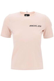 【5のつく日は全商品ポイント4倍】 MONCLER GRENOBLE モンクレール グルーノーブス ピンク Pink Tシャツ レディース 8225334395029 【関税・送料無料】【ラッピング無料】 ba