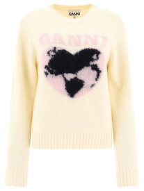 GANNI ガニー ホワイト White ニットウェア レディース 8448730955925 【関税・送料無料】【ラッピング無料】 ba