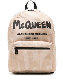 【楽天スーパーSALE!!200000円以上5000円OFFクーポン対象】 ALEXANDER MCQUEEN アレキサンダー マックイーン ベージュ Beige バックパック メンズ 8416634601621 【関税・送料無料】【ラッピング無料】 ba