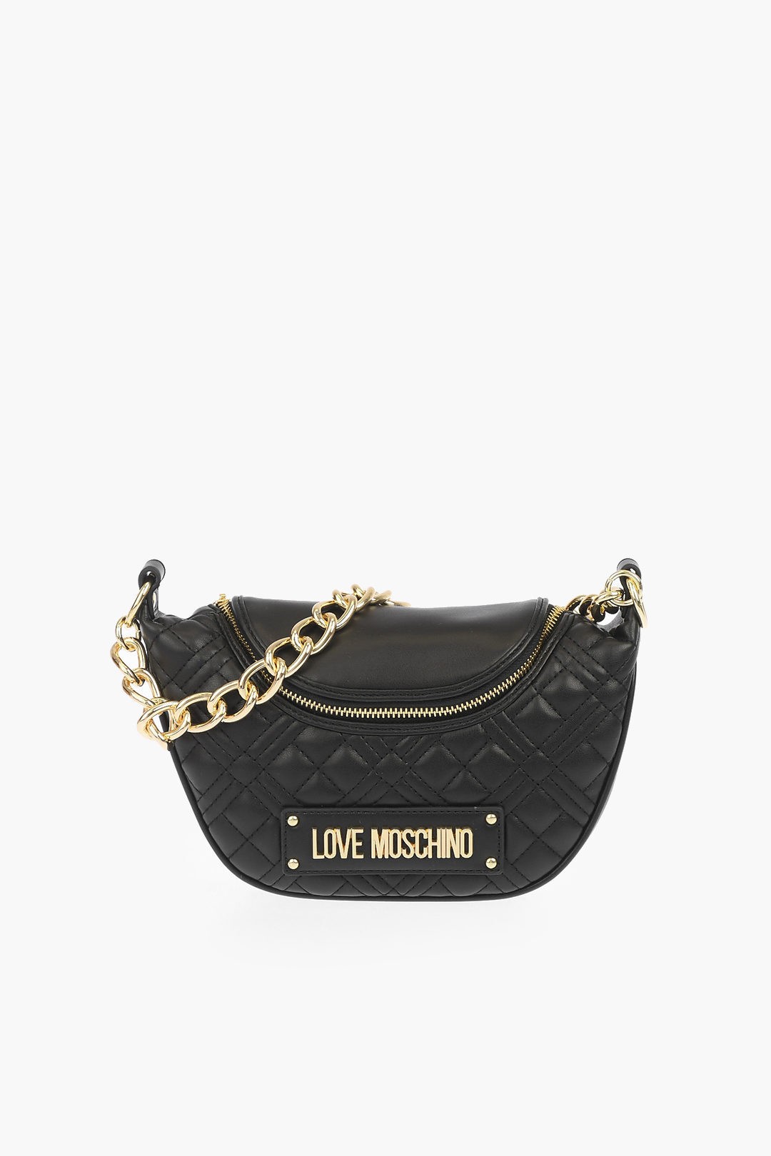 MOSCHINO モスキーノ Black バッグ JC4311PP0ELA0000 レディース LOVE QUILTED FAUX LEATHER  MINI SHOULDER STRAP WITH GOLDEN DE 【関税・送料無料】【ラッピング無料】 dk -  thestyledpress.com