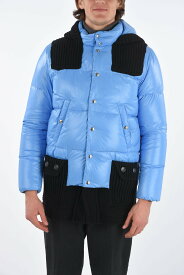 BARKB-RULES バーク ビー ルールス ジャケット BBR012 122 メンズ WOOL DETAILS DOWN JACKET WITH HOOD 【関税・送料無料】【ラッピング無料】 dk