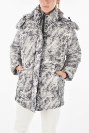 WOOLRICH ウールリッチ ジャケット COWWCPS2666SH05 800 レディース PATTERNED DOWN JACKET WITH REMOVABLE HOOD 【関税・送料無料】【ラッピング無料】 dk