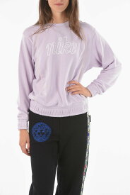 【毎月1日はエントリーでポイント3倍！】 NIKE ナイキ トレーナー DQ6244-530 レディース CREW-NECK SWEATSHIRT WITH LOGO-PRINT 【関税・送料無料】【ラッピング無料】 dk