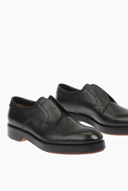 ZEGNA ゼニア ドレスシューズ A5209X LHCLG NER メンズ COUTURE XXX LACELESS LEATHER DERBY SHOES 【関税・送料無料】【ラッピング無料】 dk