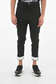 NEIL BARRETT ニール バレット デニム BDE018SH G9816 524 メンズ THE GODFATHER OF DENIM SKINNY JEANS WITH CONTRASTING CUFFED 【関税・送料無料】【ラッピング無料】 dk