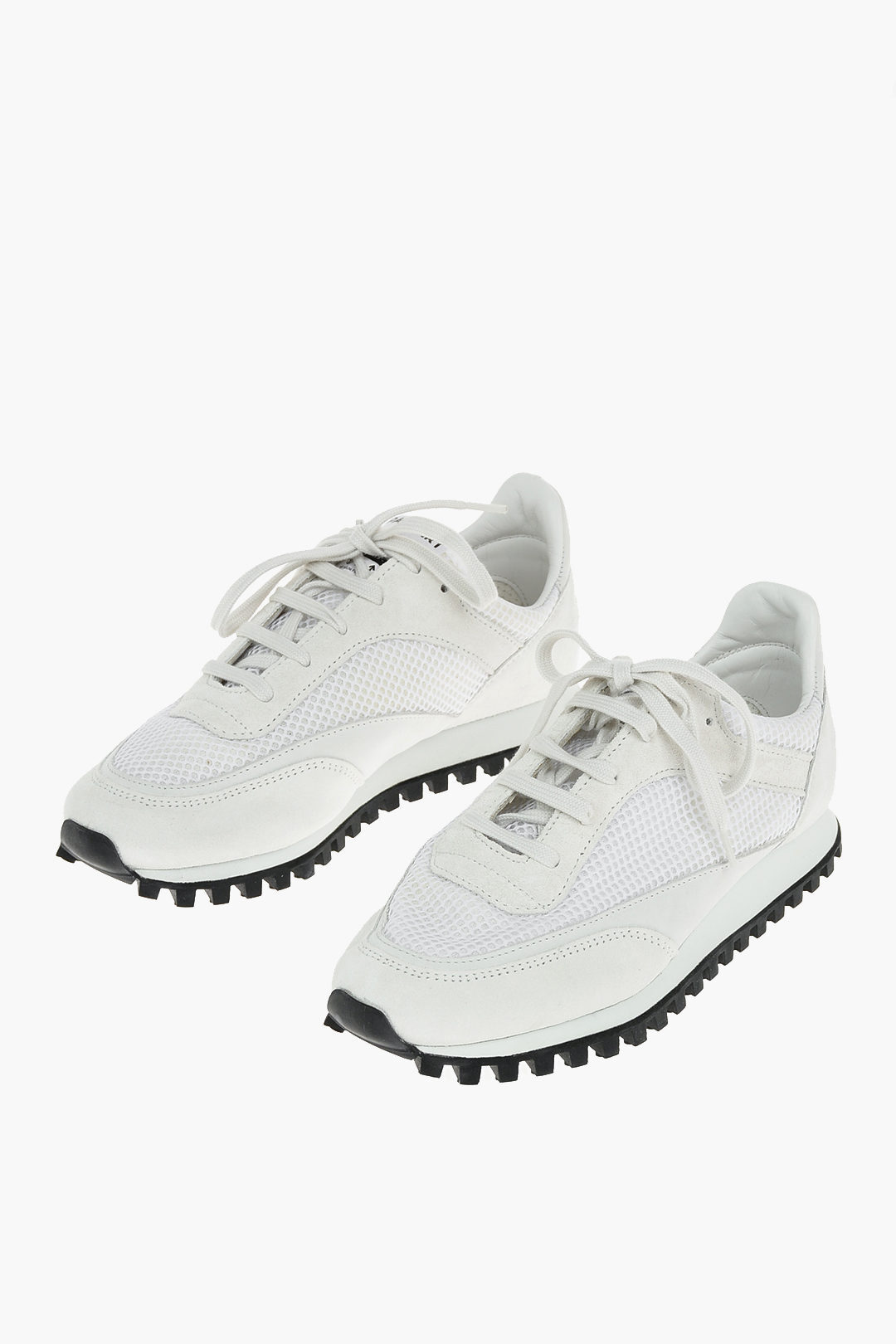 COMME DES GARCONS コム デ ギャルソン White スニーカー RHK102W21 WHITE レディース SPALWART LEATHER AND FABRIC SNEAKERS  dk