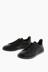 ZEGNA ゼニア スニーカー S4667Z LHCVO NEE メンズ TEXTURED LEATHER TRIPLE STITCH SNEAKERS 【関税・送料無料】【ラッピング無料】 dk