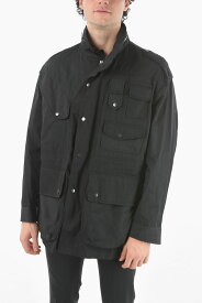 NEIL BARRETT ニール バレット ジャケット BSP010 S017 01 メンズ REMOVABLE HOOD OVERSIZED UTILITY JACKET 【関税・送料無料】【ラッピング無料】 dk