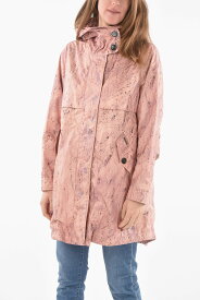 WOOLRICH ウールリッチ コート COWWCPS2751UT1320 8619 レディース PAINTING EFFECT FORGE OVER PARKA WITH HOOD 【関税・送料無料】【ラッピング無料】 dk