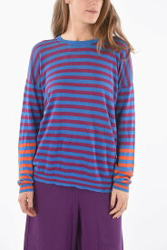 WOOLRICH ウールリッチ ニットウェア COWWMAG1788UF0310 30097 レディース AWINING STRIPED LINEN LIGHTWEIGHT CREW-NECK SWEATER 【関税・送料無料】【ラッピング無料】 dk