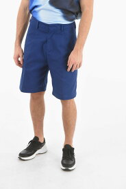 NEIL BARRETT ニール バレット パンツ BPA015 S011 213 メンズ LOW-RISE LOOSE WIDE HIDDEN FASTENING SHORTS 【関税・送料無料】【ラッピング無料】 dk