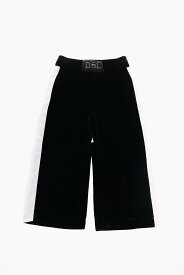 【5のつく日は全商品ポイント4倍】 DIESEL ディーゼル パンツ 00J4J2 KXB1F K900 ガールズ CONTRASTING SIDE BAND VELVET PKARAL PANTS 【関税・送料無料】【ラッピング無料】 dk