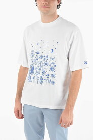 NEIL BARRETT ニール バレット トップス BJT084S S564S 1223 メンズ PRINTED DANCING IN THE MOONLIGHT EASY FIT T-SHIRT 【関税・送料無料】【ラッピング無料】 dk