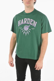 NEIL BARRETT ニール バレット トップス PBJT088S S572S 3409 メンズ JAMES HARDEN X NEIL BARRETT CREW NECK PRINTED LOGO T-SHIRT 【関税・送料無料】【ラッピング無料】 dk