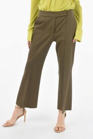 MILA SCHON ミラ ショーン パンツ G1W16R751TE20025650 レディース SILK SINGLE PLEATED CROPPED PANTS 【関税・送料無料】【ラッピング無料】 dk