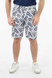 ALTEA アルテア パンツ 2053304 29/R メンズ FLORAL PATTERNED FLAX AND COTTON MILANO SHORTS 【関税・送料無料】【ラッピング無料】 dk