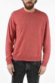 ALTEA アルテア ニットウェア 2151054 71/R メンズ SOLID COLOR FLAX SWEATER 【関税・送料無料】【ラッピング無料】 dk