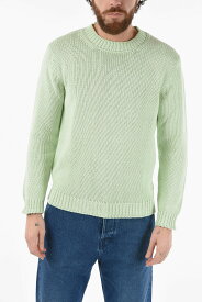 ALTEA アルテア ニットウェア 2051203 49/R メンズ SOLID COLOR COTTON BLEND CREW-NECK SWEATER 【関税・送料無料】【ラッピング無料】 dk