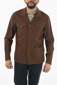 ALTEA アルテア シャツ 2057314 38/R メンズ COTTON AND FLAX DERBY UTILITY OVERSHIRT 【関税・送料無料】【ラッピング無料】 dk