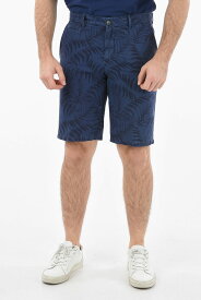 ALTEA アルテア パンツ 2153322 1/R メンズ PLANT PATTERNED FLAX AND COTTON MILANO SHORTS 【関税・送料無料】【ラッピング無料】 dk