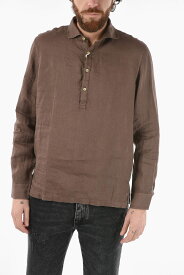 ALTEA アルテア シャツ 2154002 38/R メンズ SOLID COLOR FLAX TYLER SHIRT 【関税・送料無料】【ラッピング無料】 dk