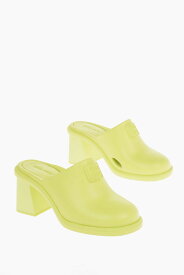 MIU MIU ミュウ ミュウ パンプス 5I681DG0653LKZ/K F0V96 レディース EMBOSSED LOGO SOFT RUBBER MULES 6.5CM 【関税・送料無料】【ラッピング無料】 dk