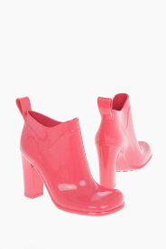 BOTTEGA VENETA ボッテガ ヴェネタ ブーツ 677113 V1AJ0 5587 レディース SHINY--RUBBER SHINE ANKLE BOOTS WITH SQUARED-TOE 【関税・送料無料】【ラッピング無料】 dk