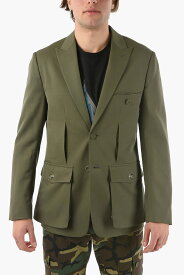 【15,000円以上ご購入で1,000円OFF！】 CHRISTIAN DIOR ディオール ジャケット 213C251A4739C640 メンズ WOOL HALF LINED SINGLE BREASTED BLAZER 【関税・送料無料】【ラッピング無料】 dk