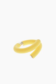 BOTTEGA VENETA ボッテガ ヴェネタ ジュエリー 657481V0RU1/I 7418 レディース PVC SILVER CUFF SPIRAL-SHAPED BRACELET 【関税・送料無料】【ラッピング無料】 dk