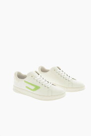 DIESEL ディーゼル スニーカー Y02869 PS438 H8980 メンズ SUEDE D LOGO S-ATHENE LOW-TOP SNEAKERS WITH PAINT SOLE 【関税・送料無料】【ラッピング無料】 dk