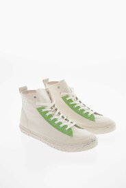 【土日限定！15,000円以上で1,000円引き】 DIESEL ディーゼル スニーカー Y02879 PS438 H8980 メンズ PAINT SOLE COTTON AND LEATHER S-ATHOS HIGH TOP SNEAKERS 【関税・送料無料】【ラッピング無料】 dk