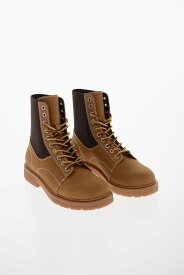 DIESEL ディーゼル ブーツ D-ALABHAMA EC Y02851 P3648 T2283 レディース LEATHER AND FABRIC D-ALABHAMA COMBAT BOOTS 【関税・送料無料】【ラッピング無料】 dk