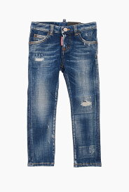 DSQUARED2 ディースクエアード デニム DQ0239 D009R DQ01 ガールズ STRETCH DENIM COOL GIRL JEANS 【関税・送料無料】【ラッピング無料】 dk