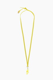 FORTE FORTE フォルテフォルテ ジュエリー 8964 0 LEMON レディース SUEDE NECKLACE WITH GLASS PENDANT AND KNOT 【関税・送料無料】【ラッピング無料】 dk