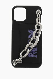 MCM エムシーエム ファッション小物 MXECSSX02BK 0 BLACK メンズ COVER FOR IPHONE 12/12 PRO WITH CHAIN EMBELLISHMENT 【関税・送料無料】【ラッピング無料】 dk