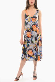 【15,000円以上ご購入で1,000円OFF！】 PAUL SMITH ポールスミス ドレス W2R484D H30867 79 レディース V NECK FLORAL PRINT SLEEVELESS DRESS 【関税・送料無料】【ラッピング無料】 dk