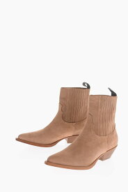 SONORA ブーツ HID351CGSUE02WSUE/K CO レディース SUEDE HIDALGO POINT TOE WESTERN BOOTS 5CM 【関税・送料無料】【ラッピング無料】 dk