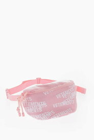 【本日0の付く日ポイント4倍!!】 VETEMENTS ヴェトモン バックパック UE52BA350P 1302 BABY PINK メンズ SOLID COLOR NYLON BUM BAG WITH ALL-OVER LOGO 【関税・送料無料】【ラッピング無料】 dk