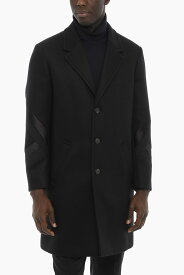 NEIL BARRETT ニール バレット コート PBCA020C T004C 01 メンズ CHESTERFIELD COAT WITH MODERNIST DETAILS ON THE FOREARMS 【関税・送料無料】【ラッピング無料】 dk