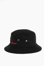 AMBUSH アンブッシュ 帽子 BMLA003S21FAB0011025 メンズ SOLID COLOR BUCKET HAT WITH EMBROIDERED CONTRASTING LOGO 【関税・送料無料】【ラッピング無料】 dk