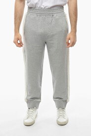 NEIL BARRETT ニール バレット パンツ PBJP037C T514C 1887 メンズ COTTON LOOSE FIT SWEATPANTS WITH KNITTED SIDE BANDS 【関税・送料無料】【ラッピング無料】 dk
